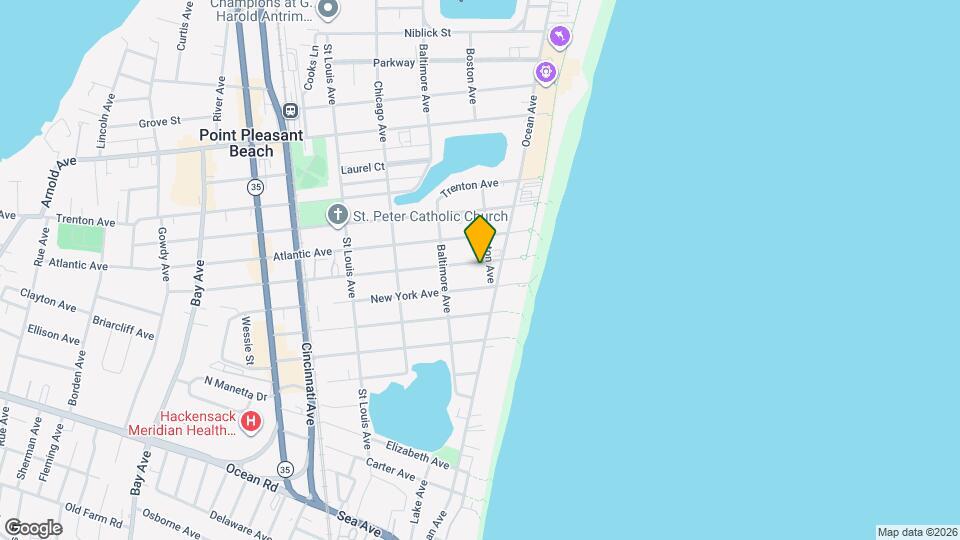 102 New Jersey Ave Map and Location Details