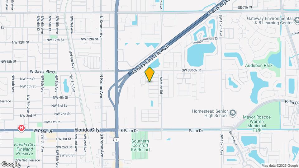 444 NE 5th St Map and Location Details