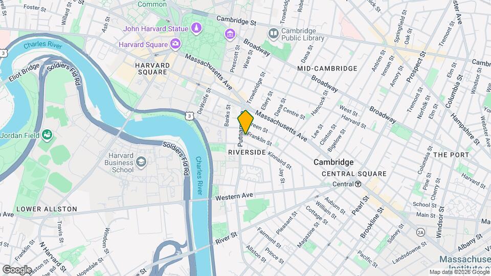 602 Franklin St, Unit 3 Map and Location Details