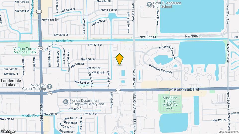 3209 NW 33rd St Map and Location Details
