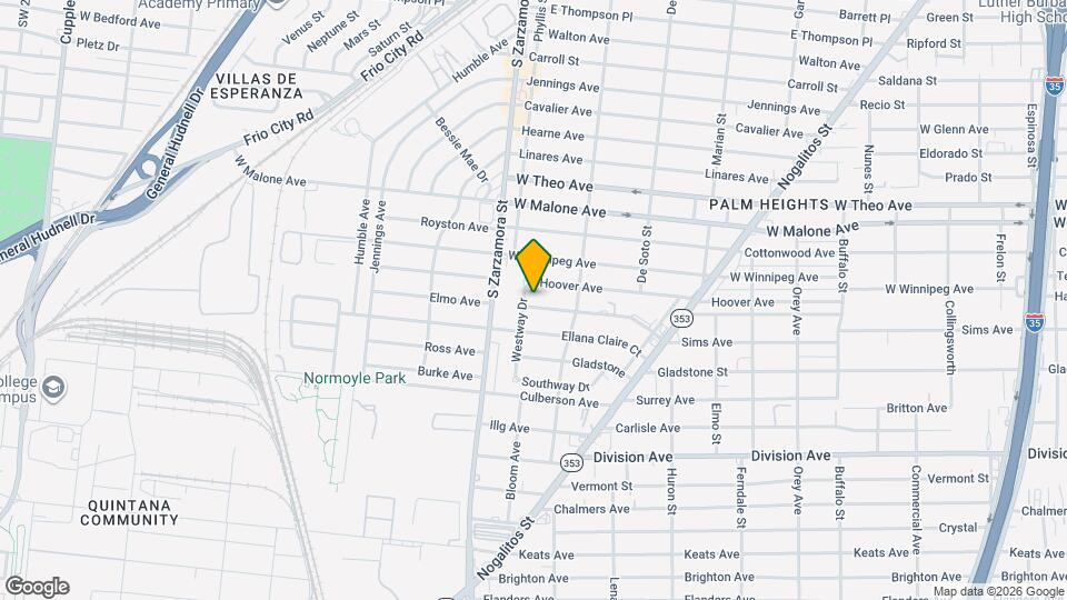 1235 Sims Ave Map and Location Details