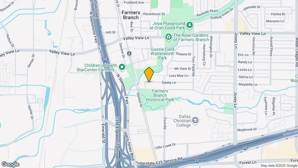 2518 Danny Ln Map and Location Details