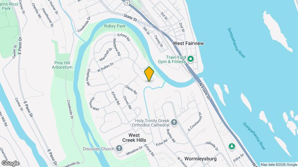 856 Erford Rd Mapa y Detalles de la Ubicación