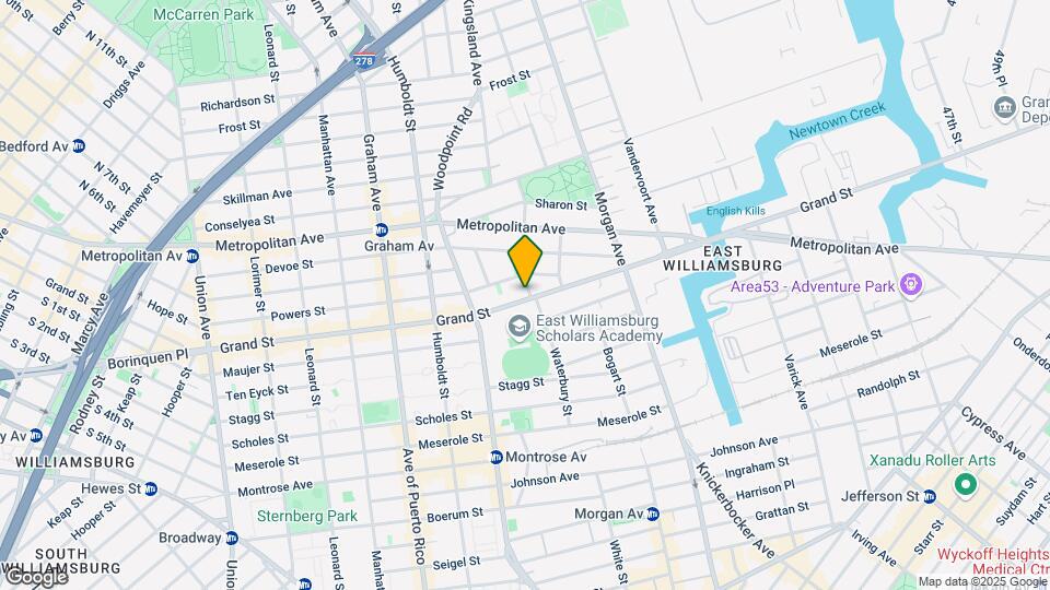 885 Grand St Mapa y Detalles de la Ubicación