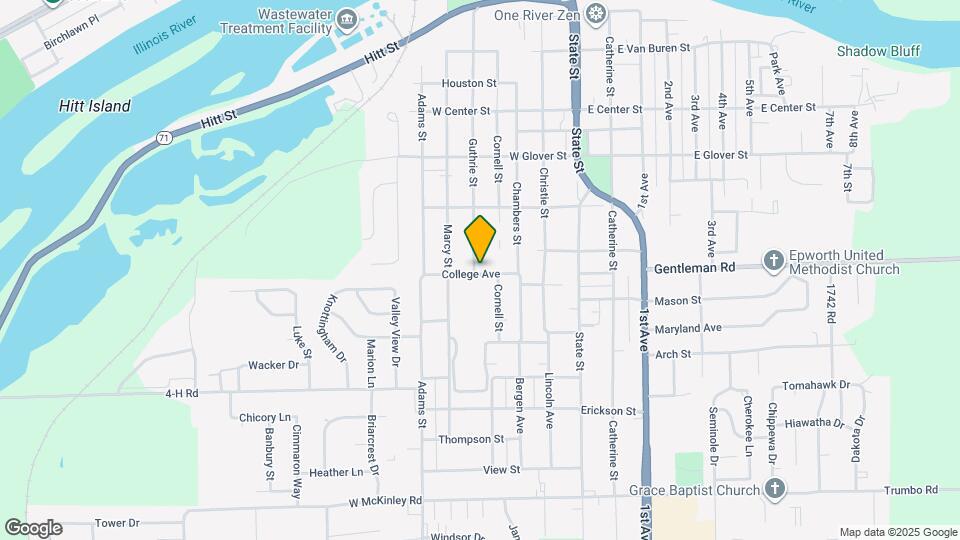 760 Guthrie St Map and Location Details