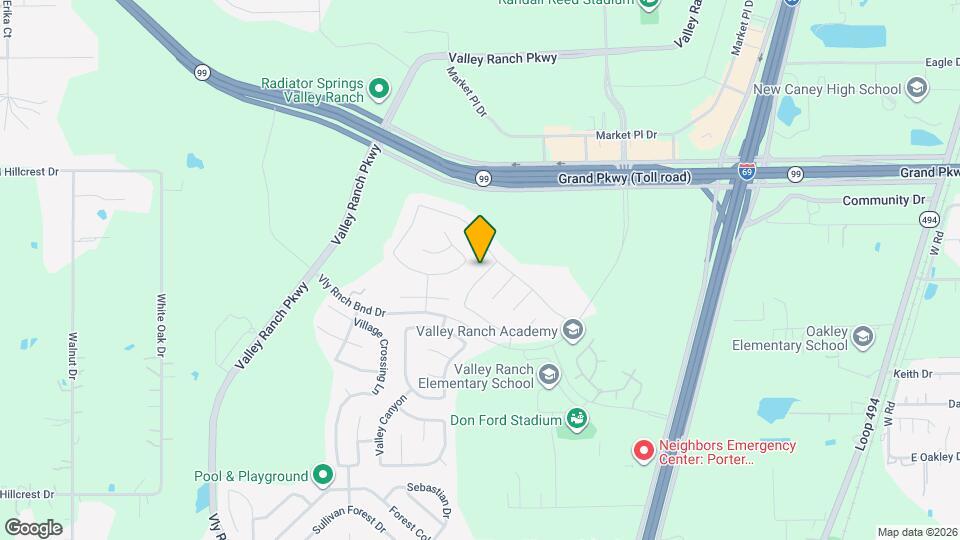 22054 Mission Canyon Ln Map and Location Details