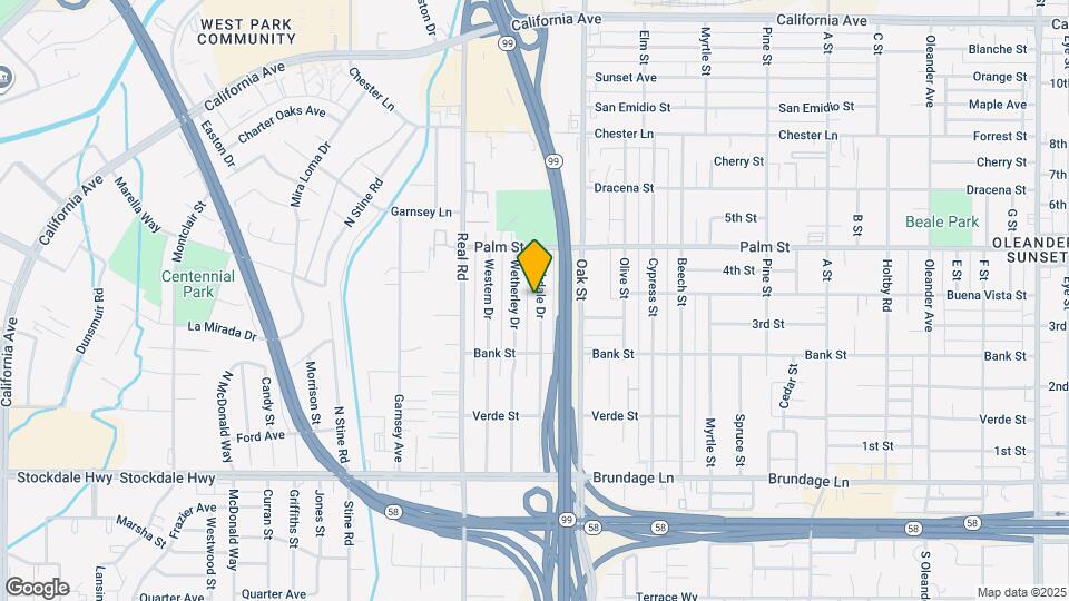 321 Oakdale Dr Map and Location Details