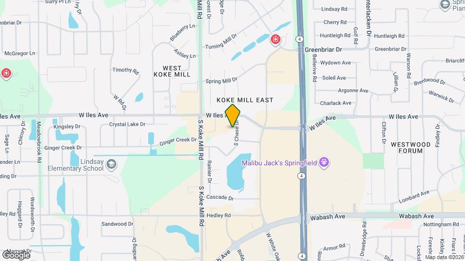 2605 CHASE Dr Map and Location Details