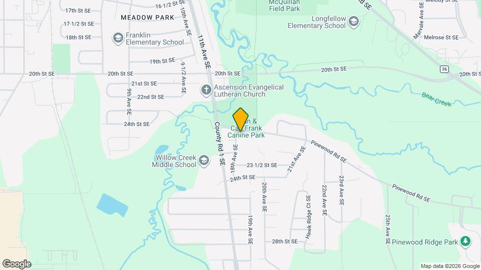 2210 18th Ave SE Map and Location Details