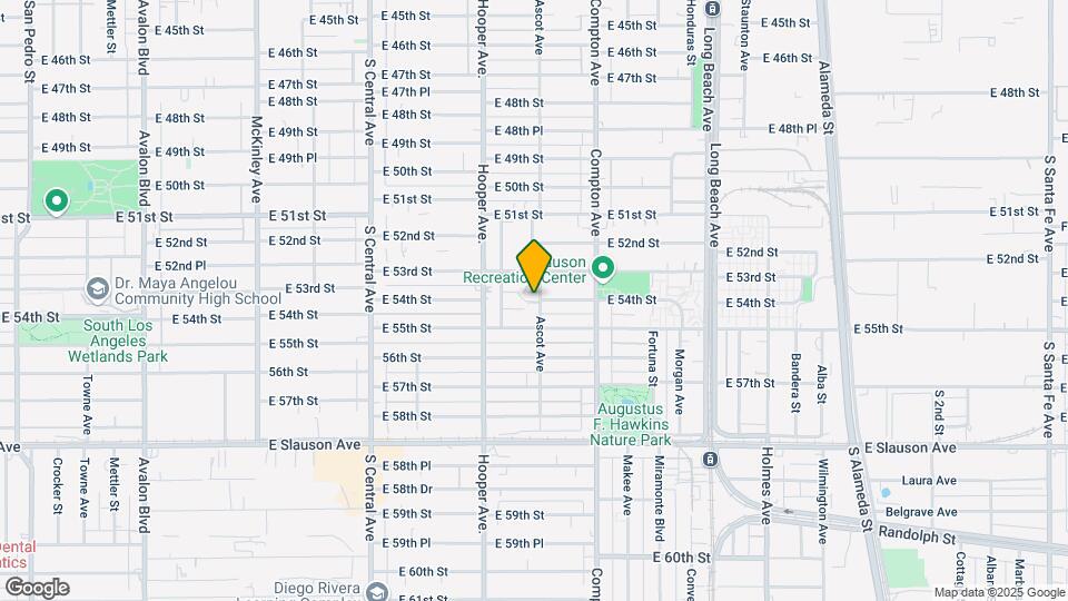 5343-5349 Ascot Ave Map and Location Details
