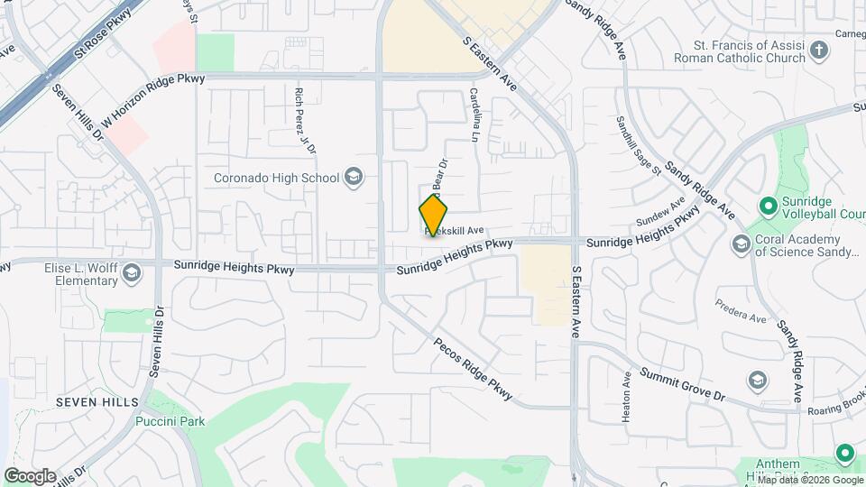 2728 Kona Crest Ave Map and Location Details