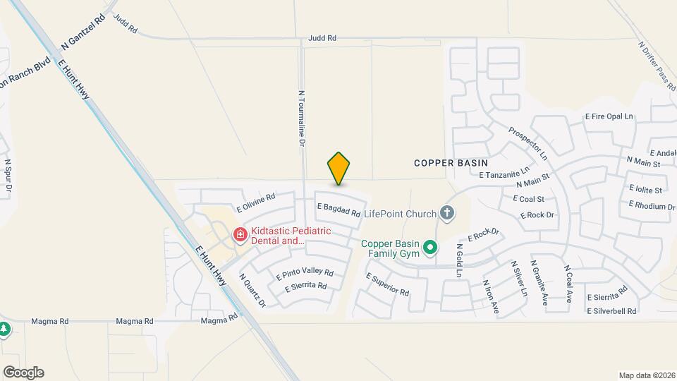 3152 E San Manuel Rd Mapa y Detalles de la Ubicación