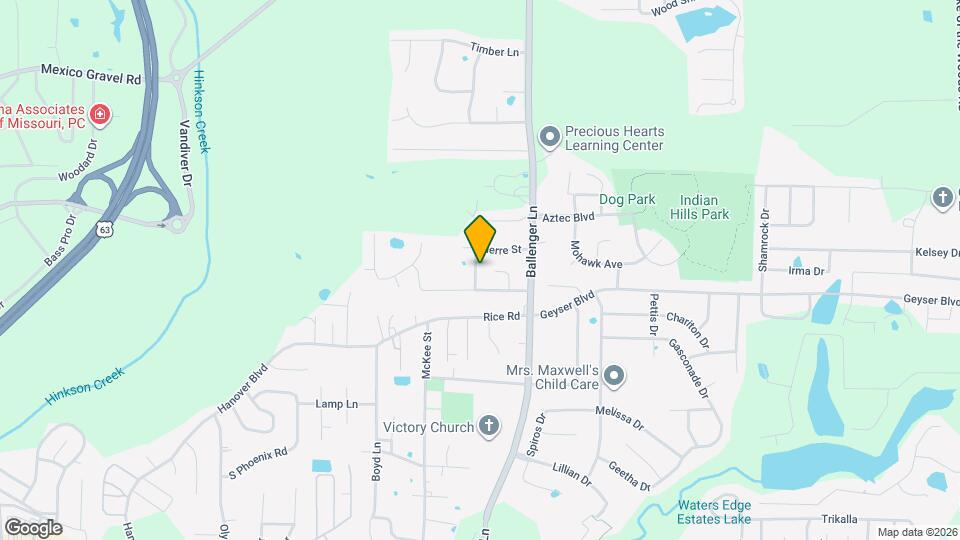 2308 Tremaine Dr Map and Location Details