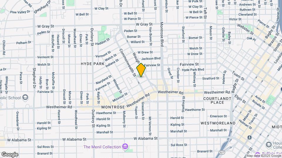 1419 Hyde Park Blvd Map and Location Details