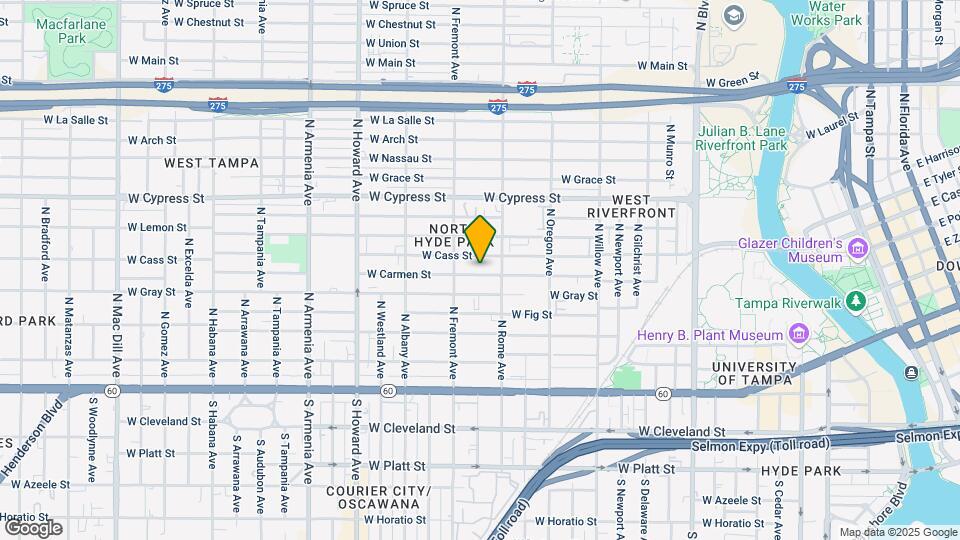 1711 W Carmen St Mapa y Detalles de la Ubicación