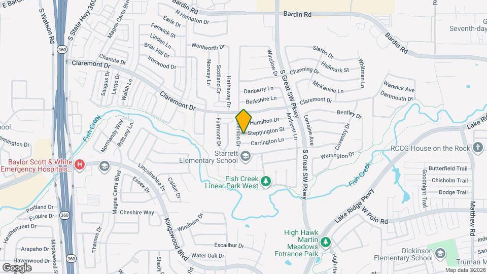 2677 Steppington St Map and Location Details