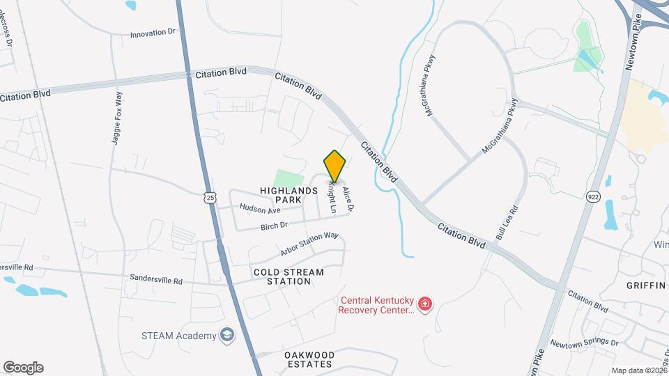 1990 Knight Map and Location Details