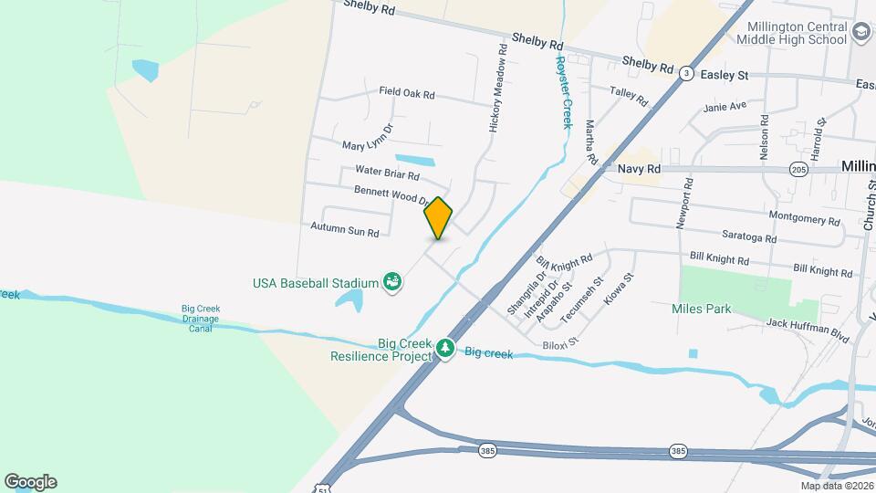 7782 Hickory Meadow Rd Mapa y Detalles de la Ubicación