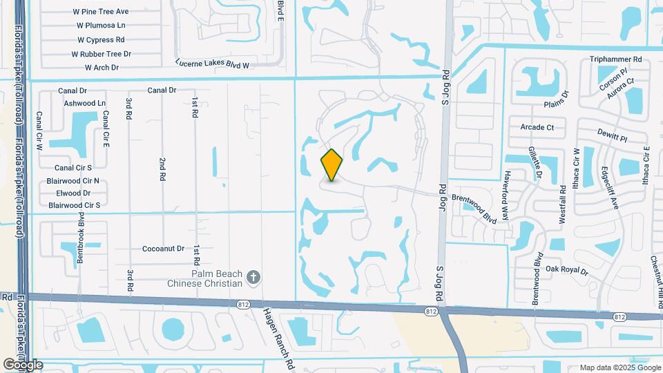 6727 Palermo Way Map and Location Details
