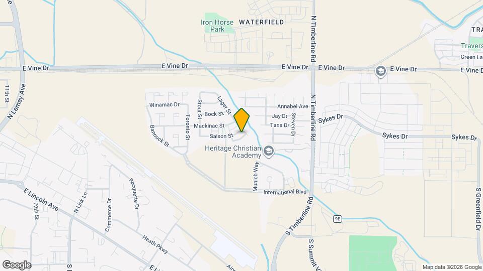 2256 Shandy St Map and Location Details