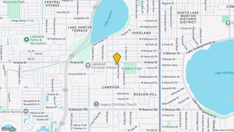 1413 Warren Ave Map and Location Details