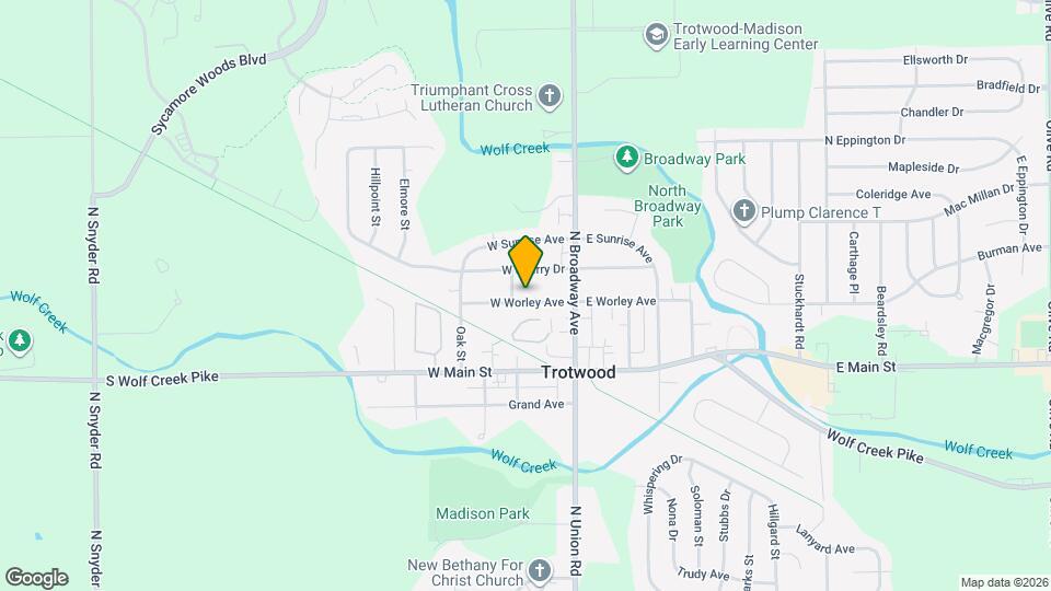 15 W Worley Ave Map and Location Details