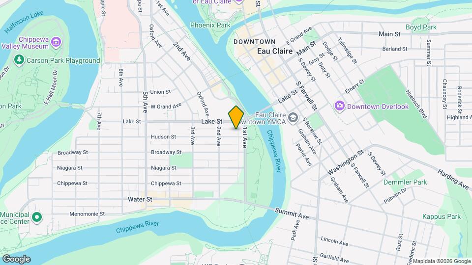 114 Hudson St Map and Location Details