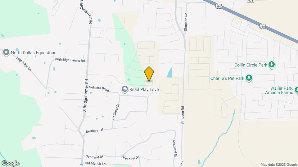 520 Midnight Oak Dr Map and Location Details