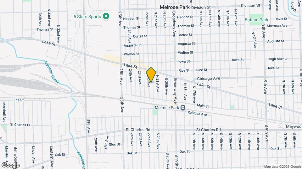 135 N 22nd Ave Mapa y Detalles de la Ubicación