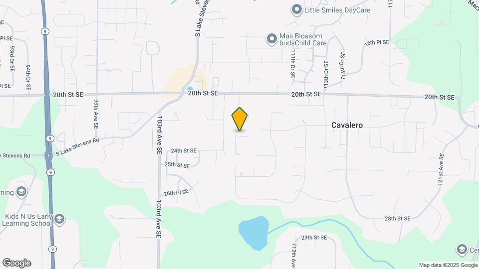 10807 22nd Pl SE Map and Location Details