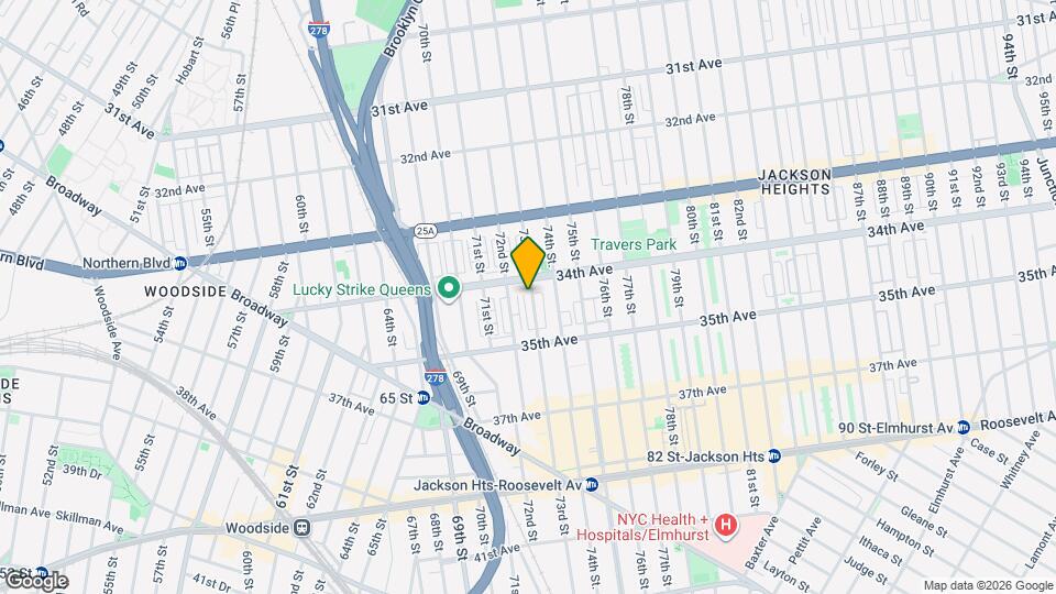 3406 73rd St Mapa y Detalles de la Ubicación