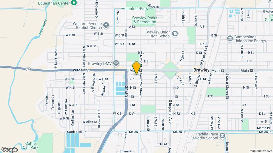 155 E G St Map and Location Details