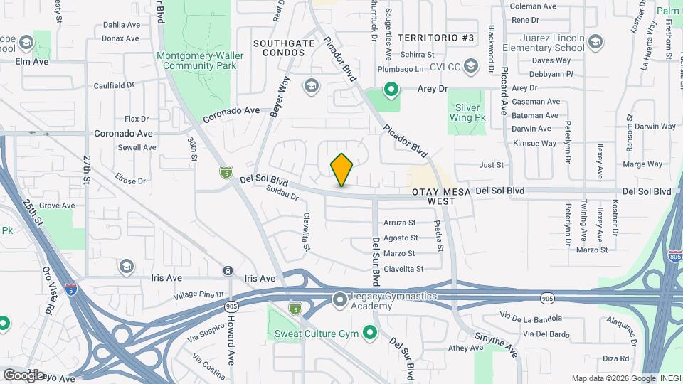 3454 Del Sol Blvd Map and Location Details