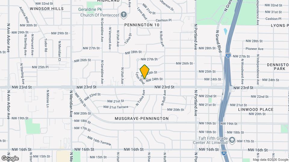 4025 NW 24th St Map and Location Details