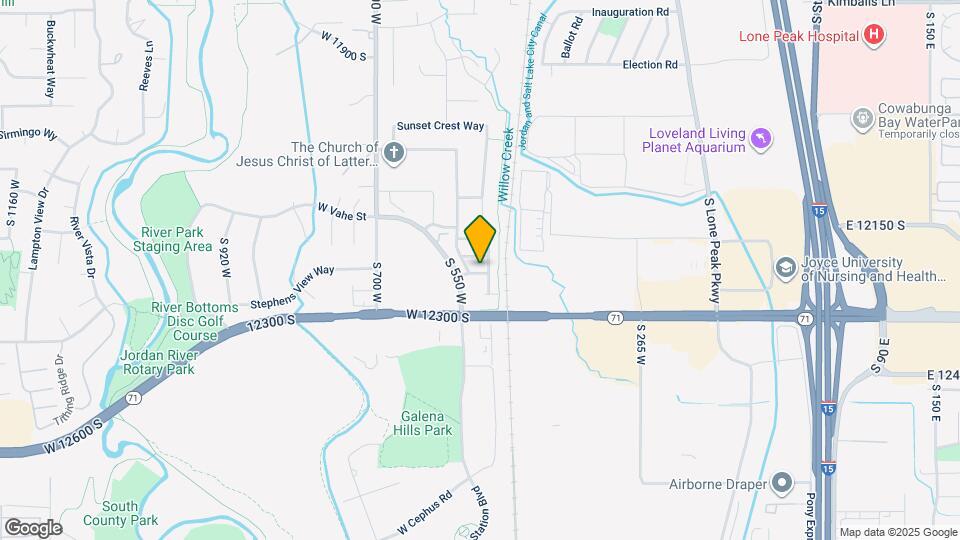 504 Sunpark Ln Map and Location Details