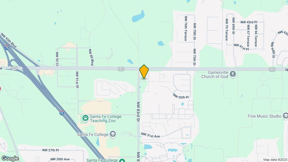 8136 NW 37th Rd Map and Location Details