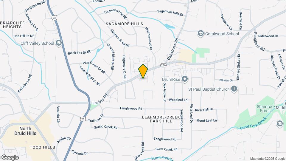 1416 Silverleaf Trail Map and Location Details