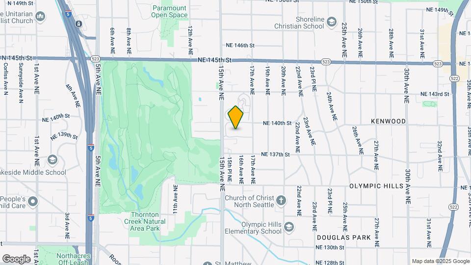13730 15th Ave NE, Unit E204 Map and Location Details