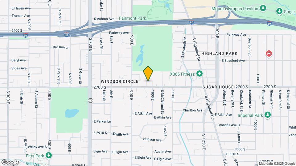 2647 S Jasper St Map and Location Details
