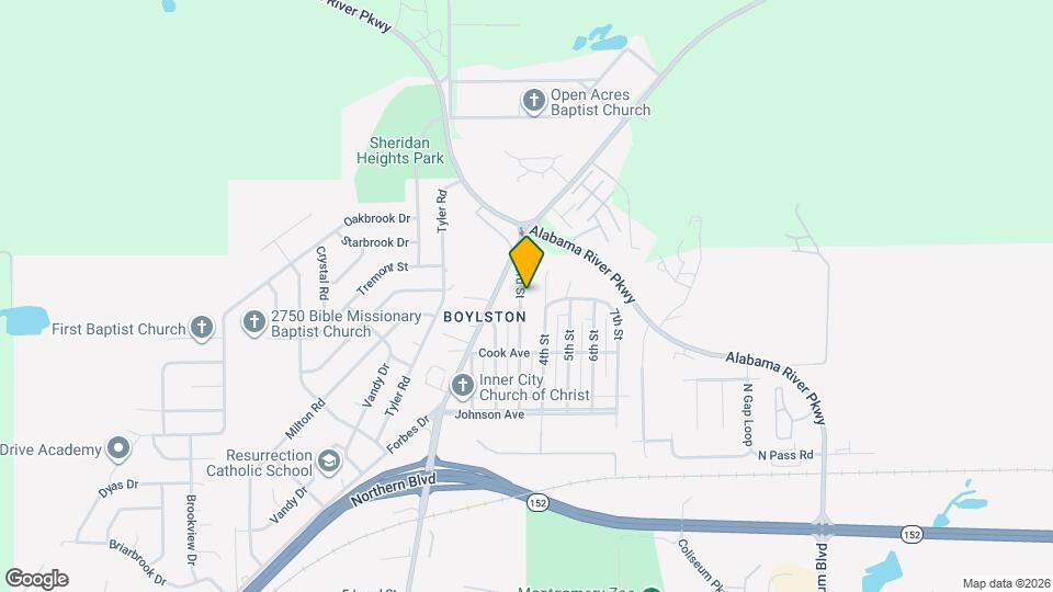 336 3rd St Map and Location Details