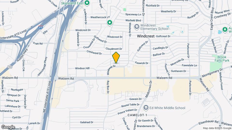 8321 Windway Dr Map and Location Details