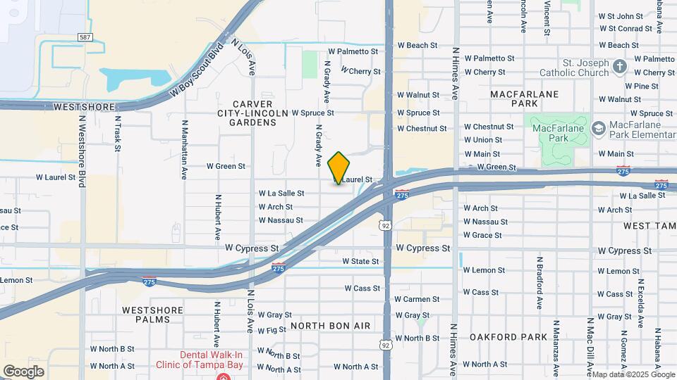 3911 W La Salle St Map and Location Details