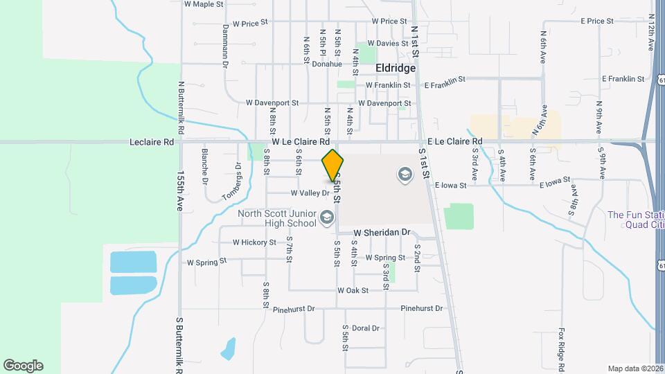 500-514 W Valley Dr Map and Location Details