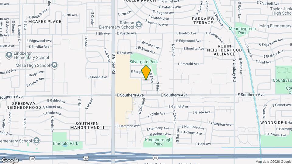 2234 E Florian Ave Map and Location Details