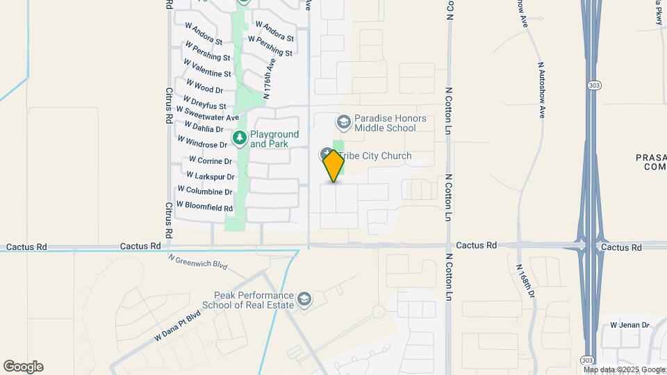 12530 N 174th Dr Map and Location Details