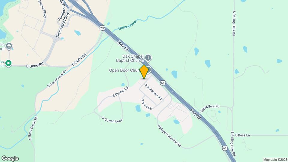 4836 Meadow Lark Ln Map and Location Details