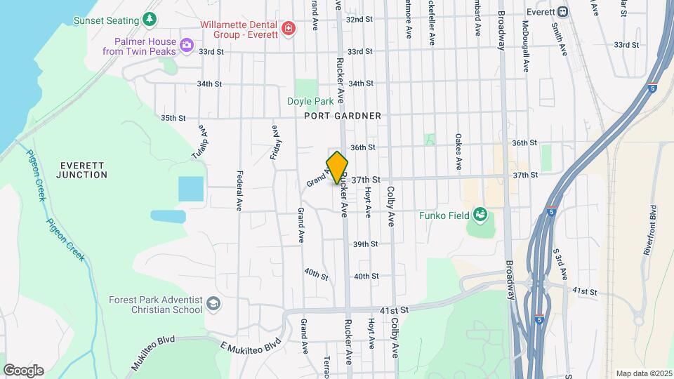 3706 Rucker Ave Map and Location Details