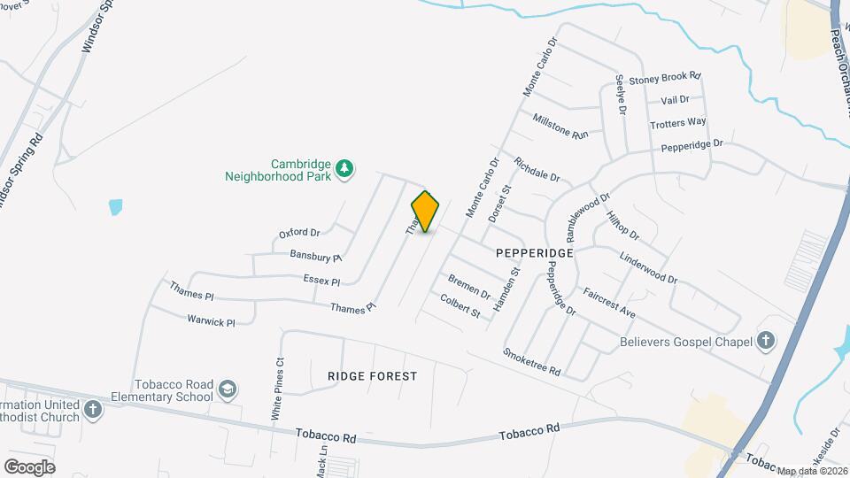 3609 Stanton Ct Map and Location Details