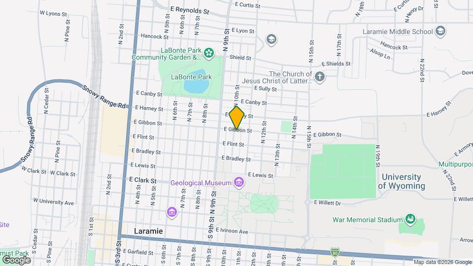 669 N 10th St Map and Location Details