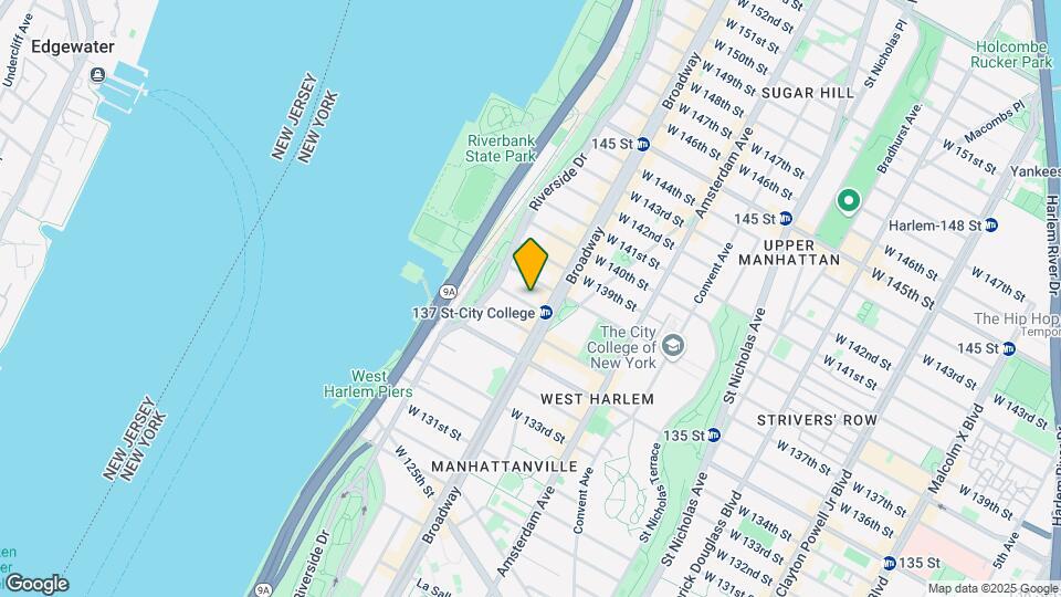 605 W 137th St Map and Location Details